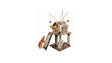 Fresh New!!! Professional Wholesale Leopard Design Luxury House For Cat1