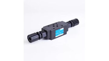 MTCV-02W-O stacked one-way throttle valve