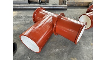 Ceramic Lined Pipe for Coal Washing Plant Coal Powder Transportation