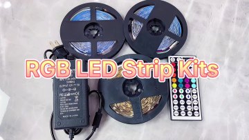 Smart Fita LED 5050 5m RGB Strip Light Kit Flexible Remote Control Christmas Lights1