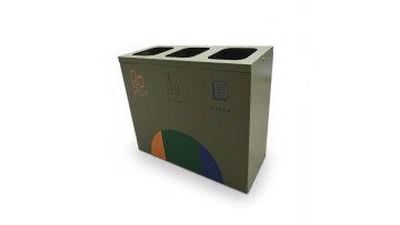 316 SS trash bin
