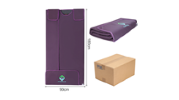 Most Popular waterproof PU material teeth vel-cro sauna blanket with 3-heating zones home use spa1
