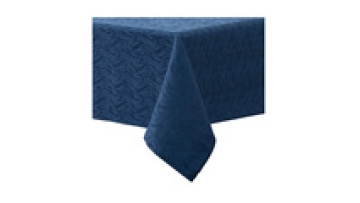 Luxury Wholesale Tablecloth Jacquard Blue Tablecloths For Wedding1