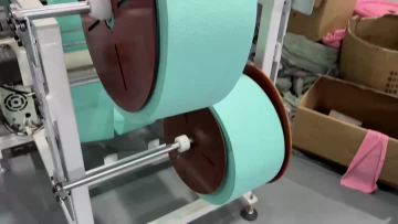 Microfiber cloth production workshop
