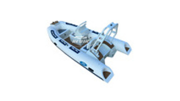 14ft Aluminium Boat with Inflatable RIB and 4.2m Aluminum Hull1