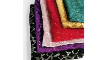 ready goods color available embroidery lace fabiric dress fabrics velvet lace fabrics with sequins 20191