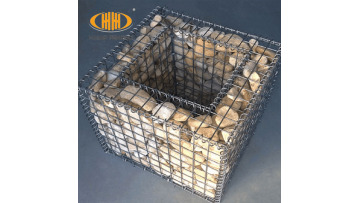 Hot sale China supplier welded wire mesh gabion box / gabion box prices / lowes gabion stone baskets1