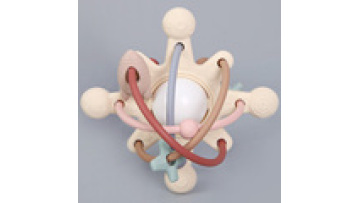 2022 New 3D Silicone Neutral Baby Silicone Teether Ball1