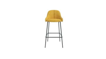 Custom Antique Furniture High Back Chair New High Stool Nordic bar Chair Cloth bar Stool