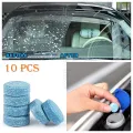 10PCS 1pcs=4L Car Accessories Solid Wiper Window Glass Cleaner for Clean Car Glass For Cars Araba Aksesuar Glass Washer