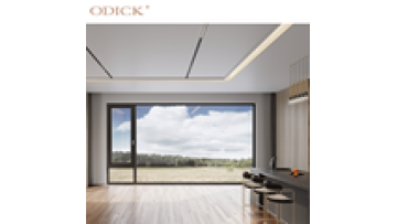 ODICK High quality impact tempered glass double glazed window balcony aluminum alloy casement window1