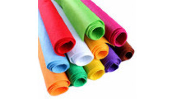 Hard felt craft sheets / stiff non woven color felt fabric Roll1
