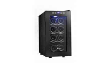Commercial Hotel Grade 25L Thermoelectric Wine Cooler - Single Zone Freestanding Electric Wine Cellar Fridge (8 Bottle Capacity)1