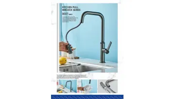 360-Degree Rotating High-End Kitchen Faucet Made of Aviation Aluminum1