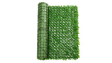 Green Grass Rattan Simulation Fence for Balcony and Courtyard Decoration1