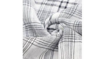 Custom TC CVC Cotton Yarn Dyed Plaid Check Cotton Fabric for Dress1