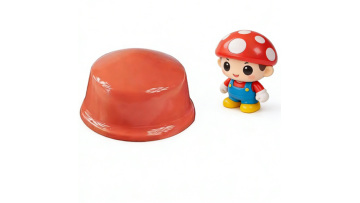 Ceramic pad printing silicone