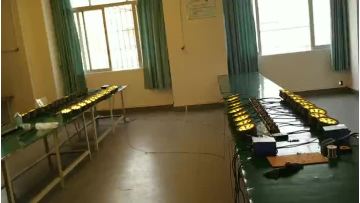 LED Underground Lights Testing