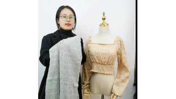 Bubble Dobby Small Check Fabric,blouse Shirt Dress Fabric New Design Polyester Rayon Spandex Two Tone Style Crepe Blouse Woven1