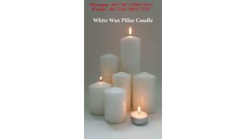 Pillar candle production