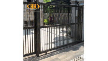 Direct factory custom cast iron home tubular arch gate design in india1