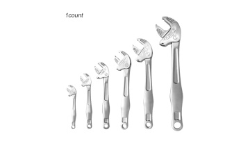 Use of Crab Claw Self-Locking Wrench