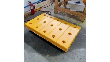 UHMWPE Plastic Wharf Sliding Faced Rubber Dock Bumper Covers Pad1