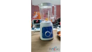 food blender test in workshop 