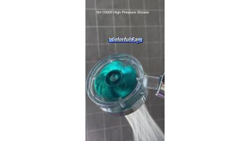 360 Propeller Turbo Fan Hydro jet Vortex Tornado High Press Shower Heads with PP Cotton Filters and Adjustable water Pressure1