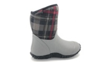 Women's Classic Mid High Waterproof Insulated Rubber Neoprene Snow Rain Boot1