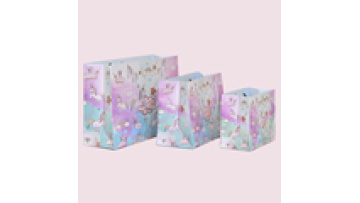 Wholesale Cute Cartoon Gift Paper Bag Environmental Protection Kraft Paper Tote Bag Birthday Party Candy Hand Bag1