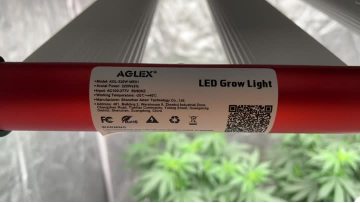 Greenhouse 320w 6 bars LED Grow Lights for Plants