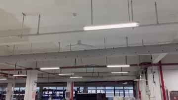 Cloth bag air duct in workshop