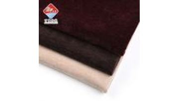 100% Polyester 350gsm Plain Dyed Chenille ks Velvet Knit Material Fabric for Garment1