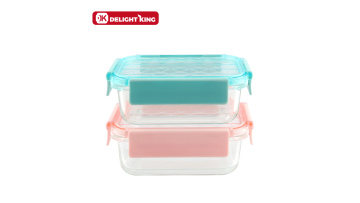 Diamond lid container