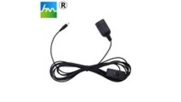 LED Charging Lamp E27 Right Angle DC Power Cord 5.5*2.1mm1