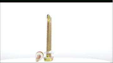 Round Head Iso Steel Flat Head Drywall Spiral Screw1