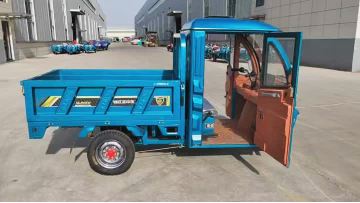 Multi-functional, sturdy electric tricycle for carrying people and goods