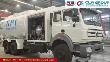 Beiben 6X4 Helicopter Refueling Truck