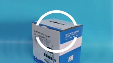 Solar NVR Camera Video 4CH CCTV Camera
