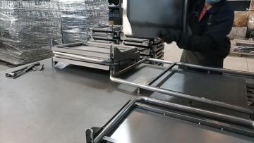 Display stand semi-finished product inspection are