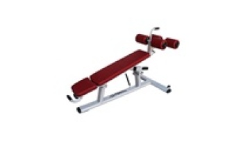 adjustable decline muscle exercise bench