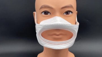 Lip-reading face mask  Transparent face mask KF941