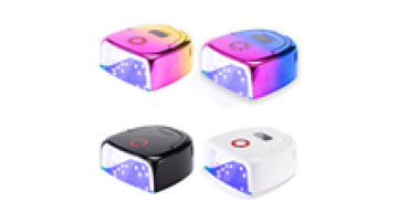 Product Manufacturer High Efficiency 96W Gradient Color UV LED Rechargeable Nail Lamp 15600mAh Cordless Solution for Salons1