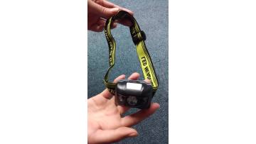 Promotional Head Lamp 3W LED 4 Modes Light 120LM Cheap Headlamp With Red LED1