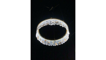 Round ring chandelier