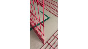 High security steel mesh edge protection barrier, construction site temporary barrier fence system1