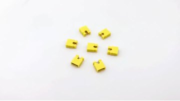 2.54mm Pitch Mini Jumper H:6.0 1x2P Yellow