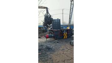 small iron baler