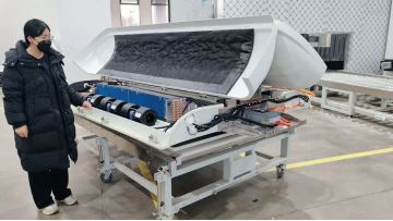 electric bus air conditioning system